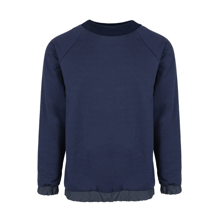NAVY CAMO SWEATSHIRT