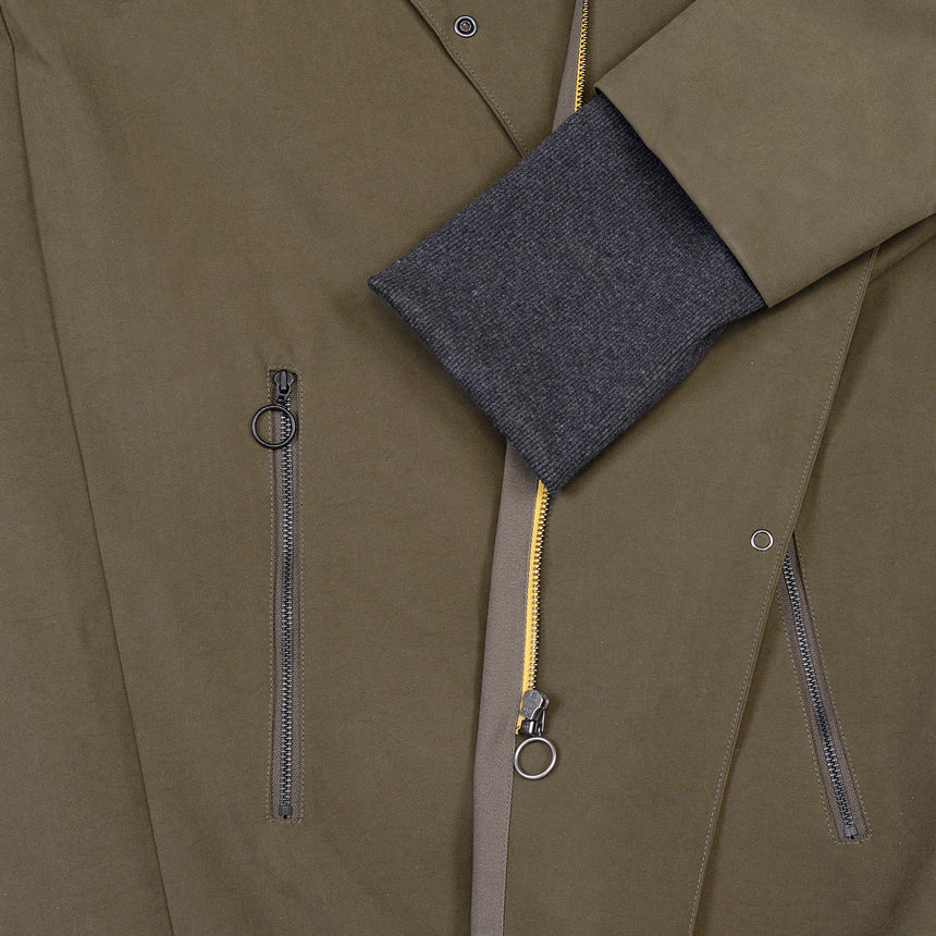 KHAKI WATERPROOF COAT