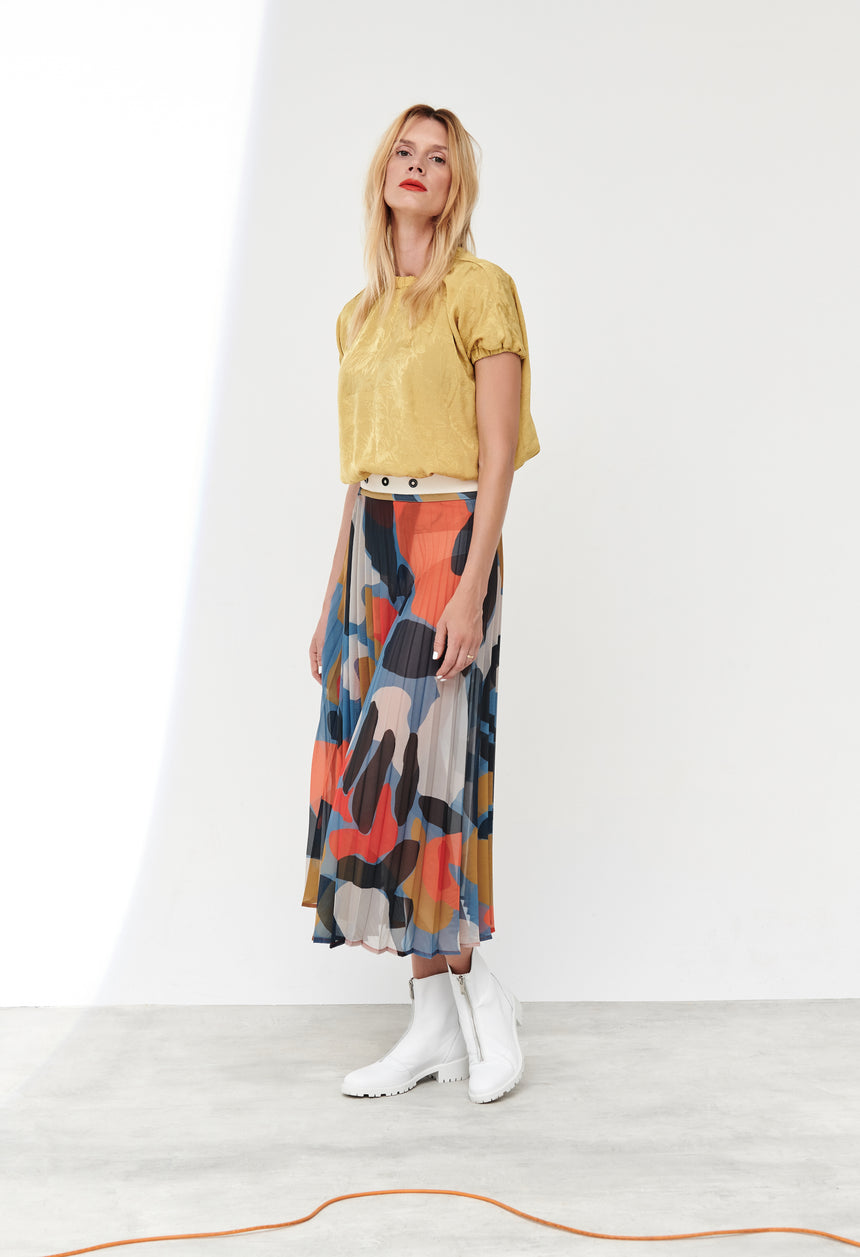 MYRTLE PLEATED SKIRT - LIMITED