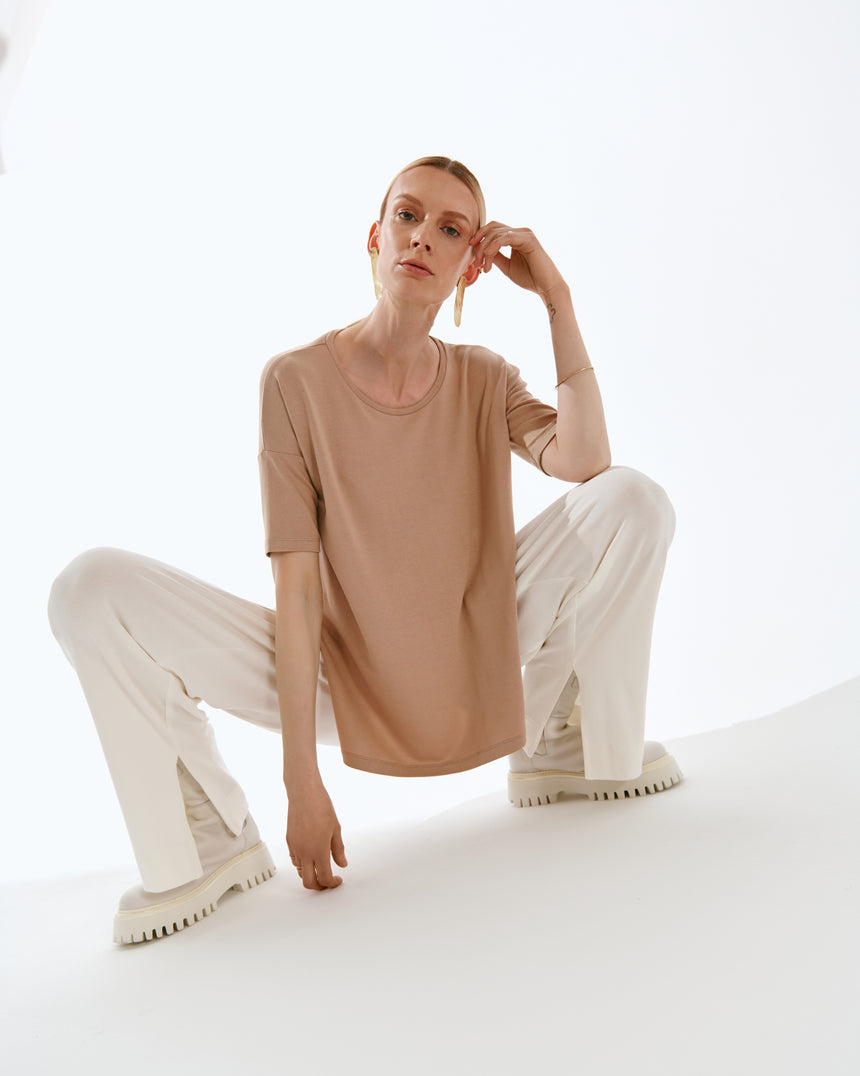 LOOSE TROUSERS VISCOSE
