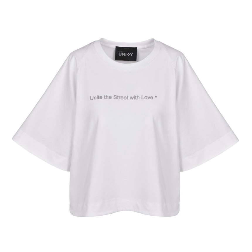 MOONLESS NIGHT TWO FABRICS T-SHIRT