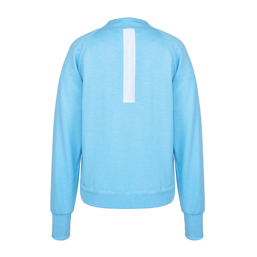 HEAVEN BLUE RAMIE SWEATSHIRT - LIMITED