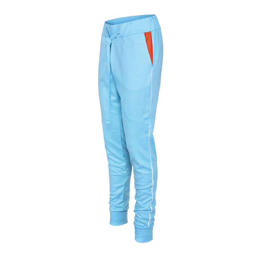 HEAVEN BLUE RAMIE CUT TROUSERS - LIMITED