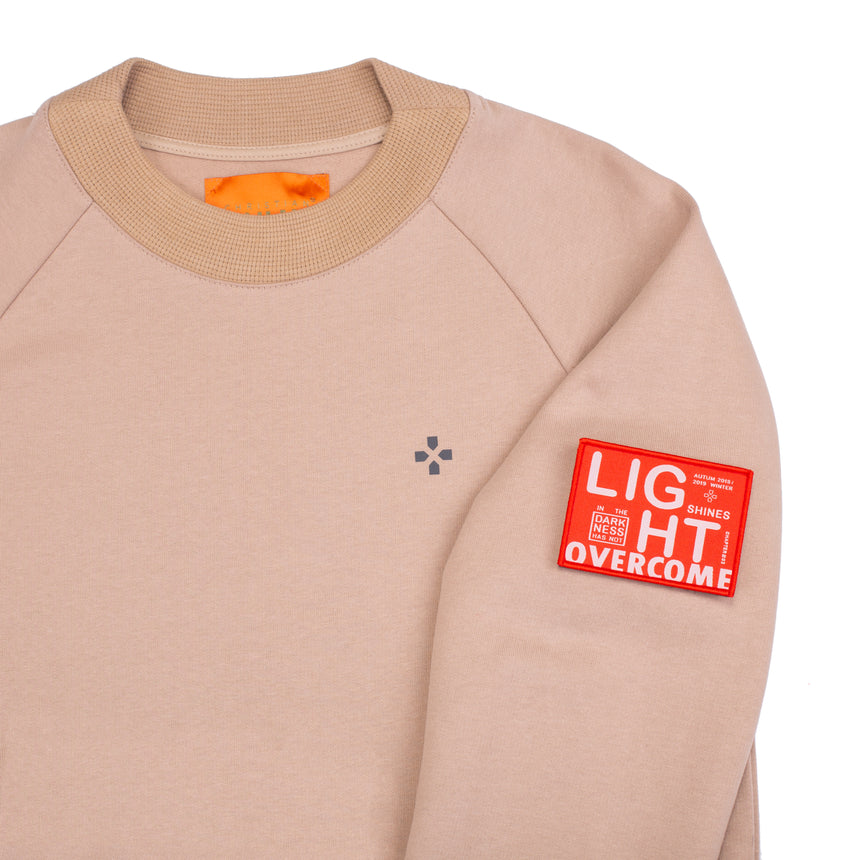 ORANGE RED SWEATSHIRT