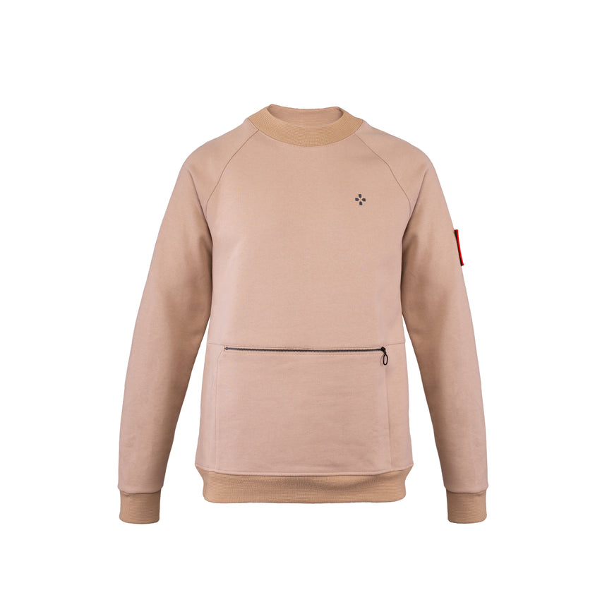ORANGE RED SWEATSHIRT